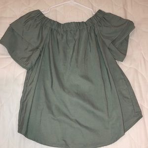 H&M Off the Shoulder Top
